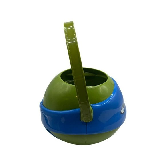Teenage Mutant Ninja Turtles Leonardo Plastic Easter Basket HalloweeBucket TMNT - Picture 4 of 6